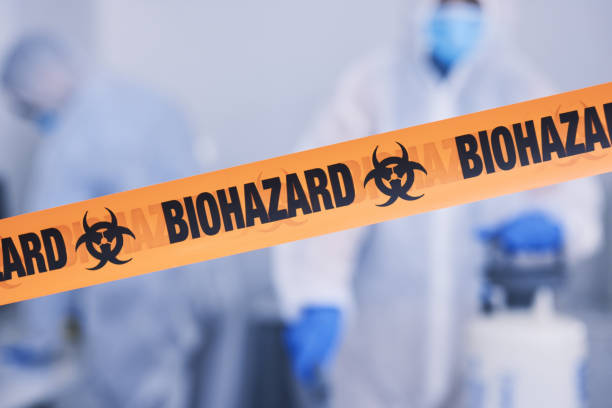 Professional Biohazard technician working in Larchwood, IA
